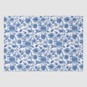 Franse Chinoiserie Floral Tissuepapier (Voorkant)