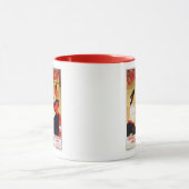  Franse chocolade adverteren Mok (Midden)