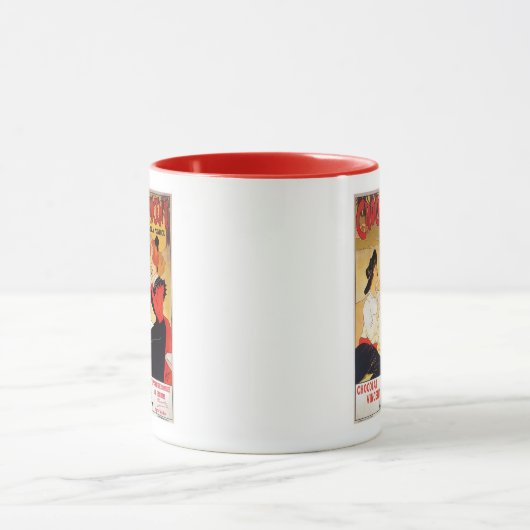 Franse chocolade adverteren Mok (Midden)