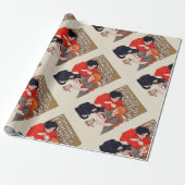 Franse chocolade partij Steinlen Art Cadeaupapier (Uitgerold)