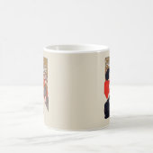 Franse chocolade partij Steinlen Art Koffiemok (Center)