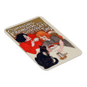 Franse chocolade partij Steinlen Art Magneet (Rechterzijde)