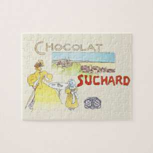 Franse chocolade Victoriaans Snoep Legpuzzel