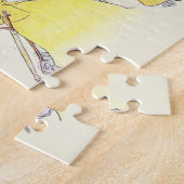 Franse chocolade Victoriaans Snoep Legpuzzel (Zijkant)