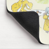 Franse chocolade Victoriaans Snoep Muismat (Hoek)