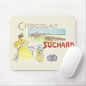 Franse chocolade Victoriaans Snoep Muismat (Met muis)