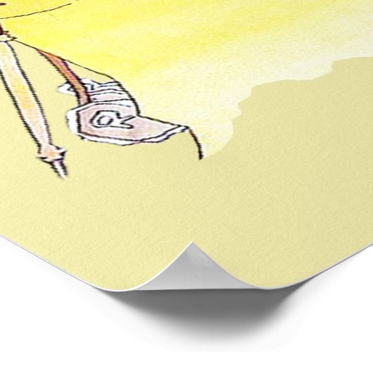 Franse chocolade Victoriaans Snoep Poster (Hoek)