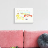 Franse Chocolade Victoriaanse Snoep Suiker Canvas Afdruk (Insitu (Woonkamer))