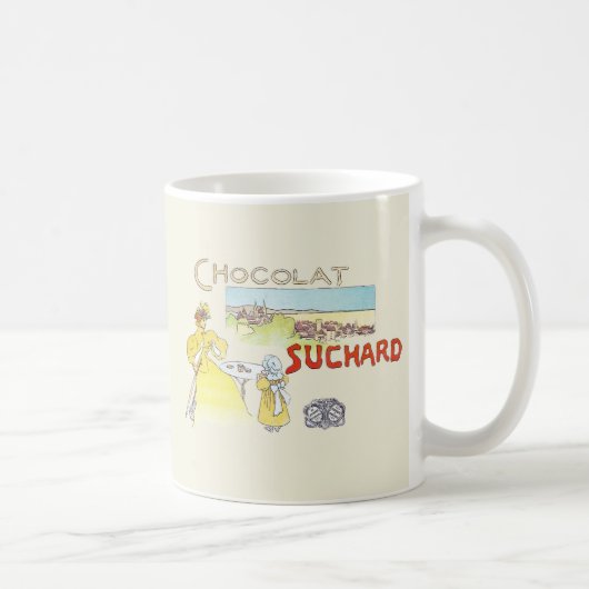 Franse Chocolade Victoriaanse Snoep Suiker Koffiemok (Rechts)
