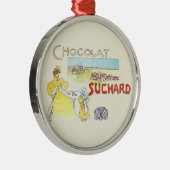 Franse Chocolade Victoriaanse Snoep Suiker Metalen Ornament (Rechts)