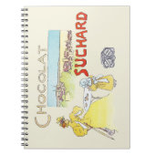 Franse Chocolade Victoriaanse Snoep Suiker Notitieboek (Voorkant)