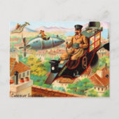 Franse Chocolat Suchard Flying Machines Briefkaart (Voorkant)