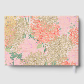 Franse chrysanten gastenboek (Achterkant)