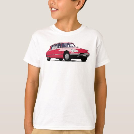 Franse citroen DS Classic Car T-shirt (Voorkant)