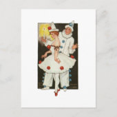 Franse Clowns Briefkaart (Voorkant)