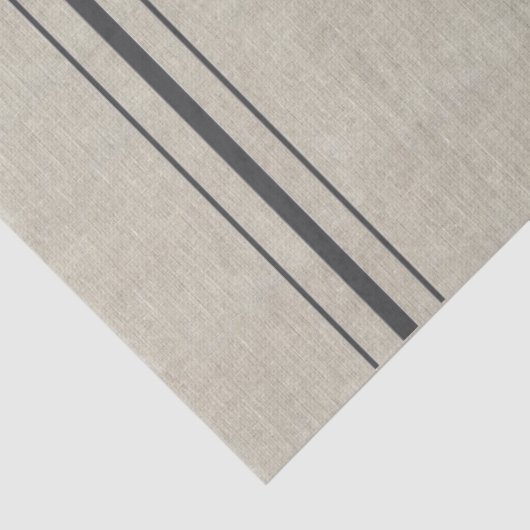 Franse Cocoa Grain Sack Tissuepapier (Detail)