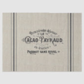 Franse Cocoa Grain Sack Tissuepapier (Voorkant)