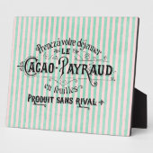  Franse Cocoa Powder Advertisement Fotoplaat (Zijkant)