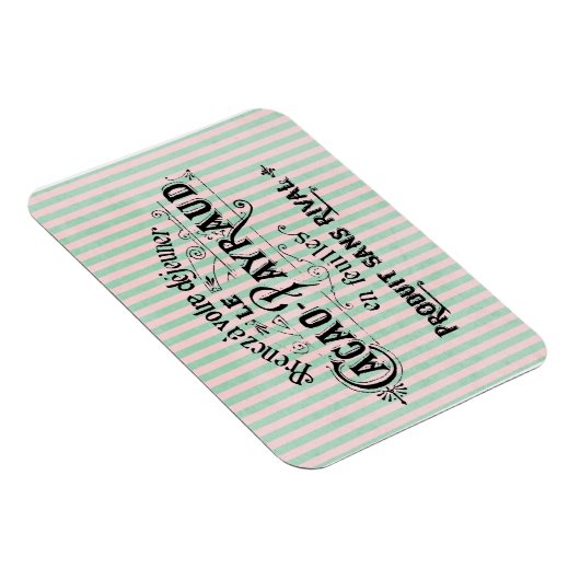  Franse Cocoa Powder Advertisement Magneet (Rechterzijde)