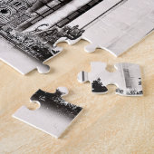 Franse collage Jigzaag Puzzle Legpuzzel (Zijkant)