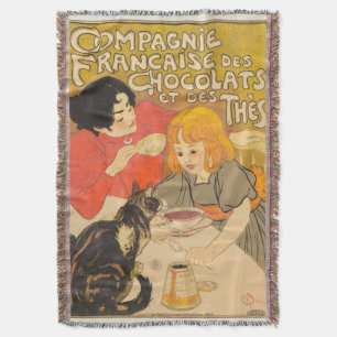 Franse Compagnie van Chocolade en Thee, Art Nouvea Deken