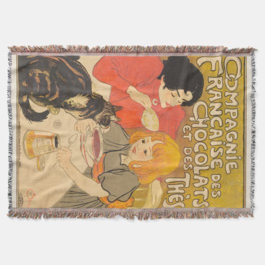 Franse Compagnie van Chocolade en Thee, Art Nouvea Deken (Voorkant)