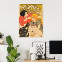 Franse Compagnie van Chocolade en Theeën, Art Nouv