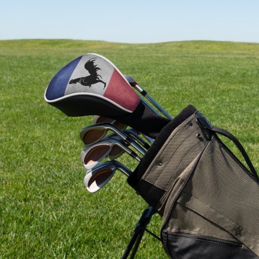 Franse coq golfheadcover (Insitu)