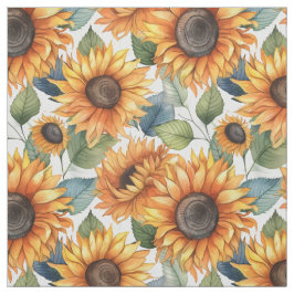 Franse Country Decor Gele Zonnebloemen Stof