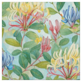 Franse Country Decor Honeysuckle bloemen Stof (Close Up)