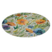 Franse Country Decor Waterverf Wildflowers Snijplank (Hoek)