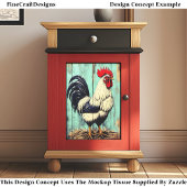 Franse Country Erfhaan DB7RF Decoupage Tissuepapier