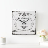 Franse creditcardklok vierkante klok (Huis)