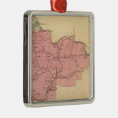 Franse Creek Township Metalen Ornament (Rechts)