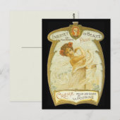  Franse Creme Ad Briefkaart (Voorkant / Achterkant)