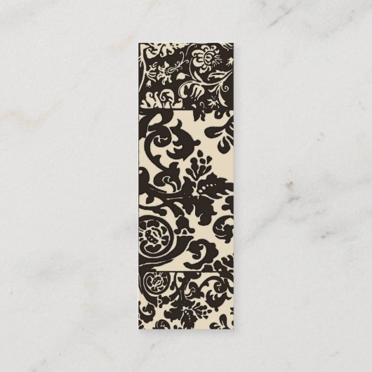 Franse Creme ~ Slim Calling / Visitekaartje Contactkaartje (Achterkant)