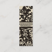 Franse Creme Slim-oproepkaart Contactkaartje (Achterkant)