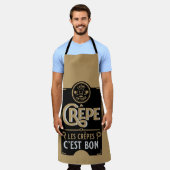 Franse crêpes schort (Gedragen)