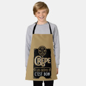 Franse crêpes schort (Gedragen)