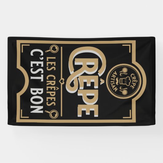 Franse crêpes spandoek (Horizontaal)