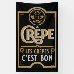 Franse crêpes spandoek
