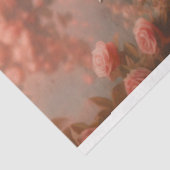 Franse Crimson Racoon Meesteres Decoupage Tissuepapier (Detail)