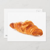 Franse croissant briefkaart (Voorkant / Achterkant)