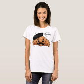 Franse croissant t-shirt (Voorkant volledig)