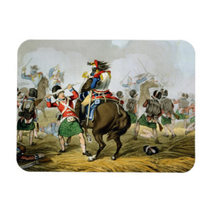 Franse Cuirassiers bij de slag om Waterloo, Char Magneet