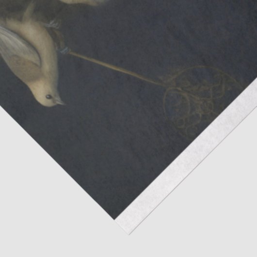  Franse dame in kasteel Decoupage Tissuepapier (Detail)