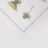  franse dandelion print tissuepapier (Detail)