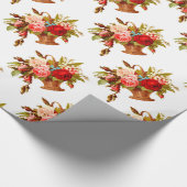 Franse decor Rozen Cadeaupapier (Hoek)