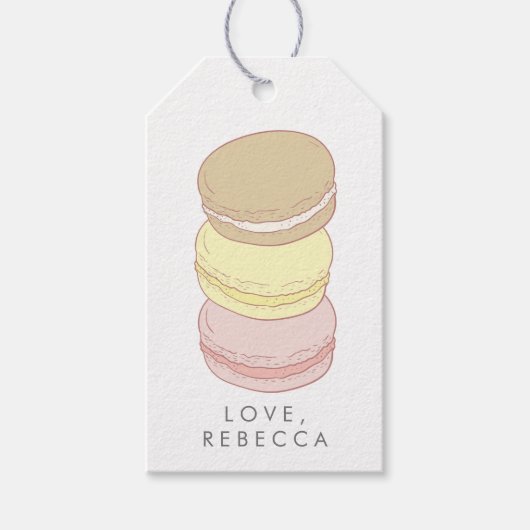 Franse deegwaren cadeaulabel (Voorkant)