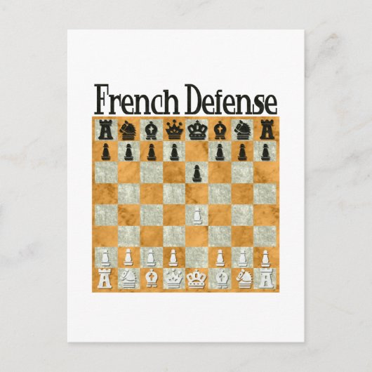 Franse defensie briefkaart (Voorkant)